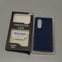 VEGO for Galaxy Z Fold 7 Case, Compatible with MagSafe, with [Hinge Protection][Front Privacy Screen Protector] Magnetic Slim PU Leather Protective Cover for Samsung Galaxy Z Fold 7 5G - Blue (Fold 7(No Belt Clip))