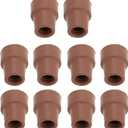 10Pcs Crutch Tip 19mm Slip Proof Walking Cane Foot Rubber Accessory Set Kit for Replacement