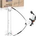 Front Left Driver Side Power Window Regulator with Motor Compatible with 2003 2004 2005 2006 2007 Honda Accord Coupe (2-Door Only), 741-304