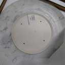 Modway Lippa Round 36" Mid-Century Modern Artificial Marble Dining Table in White