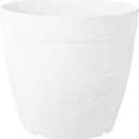 Root & Vessel Dolce Round Planter, White, 10"