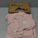 KeaBabies Baby Wrap Carrier - All in 1 Original Baby Carrier Newborn to Toddler Sling, Easy to Wear, Hands Free Bonding, Lightweight, Breathable Infant Wraps (Dusty Pink) (One Size (Pack of 1))