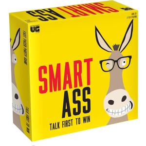 University Games, Smart Ass Trivia The Ultimate Who, What, Where Party Game , for Families and Adults Ages 12 and Up and 2 to 6 Players