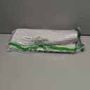 Color&Geometry Rubber Backed Waffle Bath Mat Non Slip Machine Washable Bathroom Rugs, Soft Absorbent Chenille Boho Carpet for Bathroom Floor, Tub and Shower, 17"x30", White