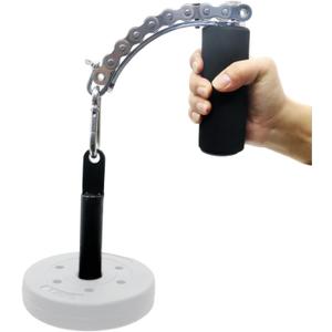 Pro Arm Wrestling Exerciser Strengthener Muscle Strength Equipment Hand Forearm & Grip Trainer Fitness Equipment for Home Gym Workout,Sponge Handle (Black)