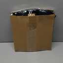 CubesLand Cube Storage Organizer Basket Bin, Rectangular Cotton Rope Basket, 14x10x7.08Inches, Black