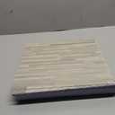 40 Sheet Vinyl Flooring 12x12 Peel and Stick Floor Tile Waterproof Clearance Vinyl Floor Tiles Striated Wood Self Adhesive Floor Tiles Sticky Laminate Flooring for Bathroom Kitchen Basement RV