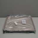 Boot Tray for Entryway Indoor, Heavy Duty Shoe Mat Tray 2 Packs, 16.7"x12.8" Waterproof Shoe Trays with Raised Edge, Outdoor Multi-Purpose Mat for Boots, Shoes, Garden (Oatmeal)