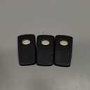 3 Replacement for Multicode Garage Gate Door Opener Remote,3089,308911,MCS308911,10 dip Switch,Black,300mhz