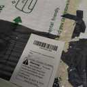 Slouch Socks for Women Long Knee High Socks Women Frilly Lace Ruffle Calf Stacked Boot Sock Scrunch Slouchy Sock (Black, White, Khaki & Beige)