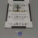 LYYYXGYP A4 Picture Frame Black Wood 2 Pack Solid Wood Photo Poster Frames 8.3X11.7 Print Certificate Diploma Frame with Plexiglass for Wall and Tabletop Display