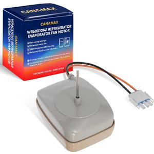 Canamax WR60X10141 WR60X31522 Refrigerator Evaporator Fan Motor - Fits G.E Hotpoint Fridges - Replaces WR60X23584 WR60X10346 WR60X10138 WR60X28783 WR60X10046 PS12741350 AP6977246