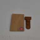 MERKUR Leather Razor Case - Brown Cowhide, Fits All MERKUR Razors Except 24001, Up to 110 mm