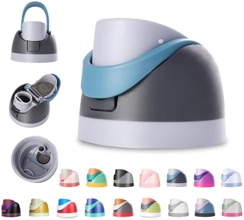 NTIERA Replacement Lid for Owala Freesip,Compatible with Owala Freesip Water Bottle 16oz 24oz 32oz 40oz,Premium Replacement Accessories for Owala Cap,Leak-Proof,BPA-Free(Grey) 2 Pack