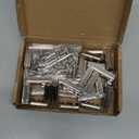 20pcs/lot 1.5" x 1.5" Aluminum Extrusion Profiles 1515 Series LShape Corner Connector Joint Bracket with Screws for 15x15 Aluminum Profile 1.5 Inches x 1.5 Inches Extrusion Profiles Rail