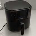 Chefman Air Fryer  6 QT Compact Airfryer for Quick & Easy Meals in Minutes, Features Hi-Fry Technology for Extra Crisp, Touchscreen Controls with 4 Presets, Nonstick & Dishwasher Safe Basket - Black