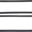 2 PCS/SET Black Center Bolt Valve Cover Rubber Gaskets Compatible with 1986-2002 Small Block Chevy SBC 5.0L 5.7L 305 350