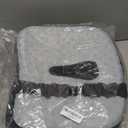 Seat Cushion,Lumbar Support Pillow for Office Chair,Memory Foam Coccyx Seat Cushion,Ergonomic Mesh Back Support Pillow,Office Desk Chair Cushion for Sciatica,Back&Tailbone Pain Relief,Grey