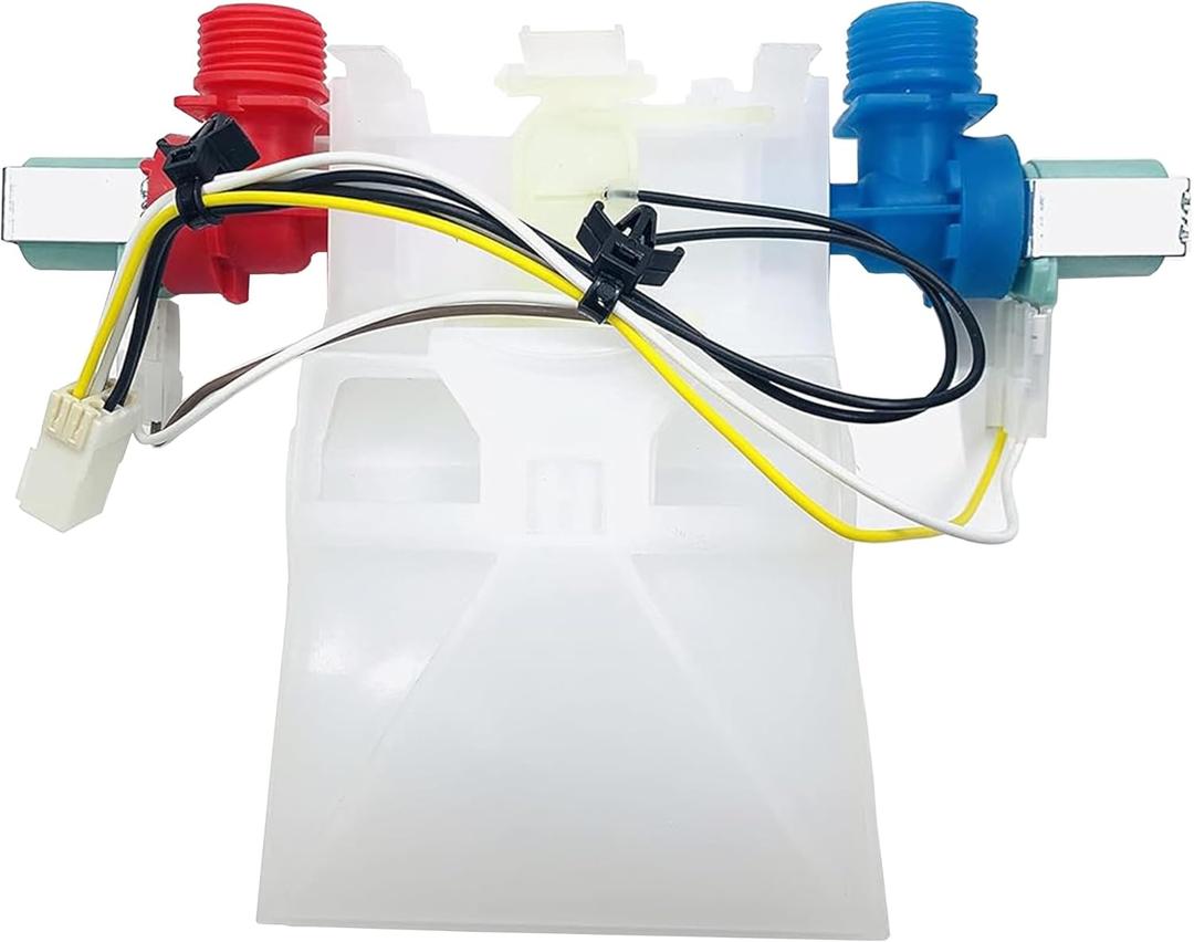 WPW10140918 Washer Water Inlet Valve Replacement Parts Fit Whirlpool, Replaceable W10140918 1545861 AP6015683 PS11748964 EAP11748964
