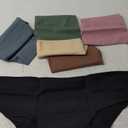 Women Bikini Panties No Show Seamless Underwear Comfortable Briefs Undies for Women Breathable Ladies Hipster Panties (Size M, Multicolor-01)