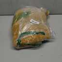 CozeCube Chenille Throw Blanket for Couch, Cozy Plush Fuzzy Decorative Harvest Gold Blanket with Fringe Tassels, Lightweight Throws for Bed Sofa Gift Home Decor, 50"X60"