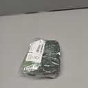 PartyWoo Dark Green Crepe Paper Streamers 4pcs 328ft Pack of Sage Emerald Forest Hunter Green Crepe Paper Streamers for Birthday Baby Shower Woodland Dinosaur Jungle Football Theme Party Decorations