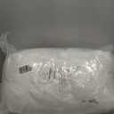 MIULEE 26x26 Euro Pillow Inserts,Set of 2 Down Feather Throw Pillows for Couch Sofa Bed, Decorative Fluffy Throw Pillow Inserts Cotton Fabric,White