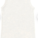 Soft And Ribbed Classic Tank Top in Light Gray XXS