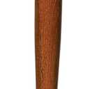Creative Co-Op Beech Wood Dish Brush w Leather Strap, Dark Brown