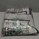 Madane Washable Runner Rug 2x8, Runners for Hallways Non-Slip Kitchen Runner Rugs Ultra-Thin Laundry Room Carpet Runner for Entrance Living Dinning Room Foyer, Grey Green/Black Olive