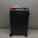 Hanke 29 Inch Luggage Suitcases With Spinner Wheels Lightweight PC Hard Side Rolling Suitcase With TSA Lock, Checked-Large 29-Inch (Blackish Green)