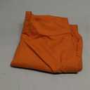 Horbaunal Burnt Orange Bed Wedge Pillow Cover with Zipper Design, Wedge Pillowcase Protector with Side Pocket for Storage, 26" L x 25" W x 7.5" H(Pillow Not Include)