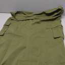 BLUEMING Women Y2k Cargo Long Skirt Low Waist Drawstring Maxi Skirt Ruched Vintage Slit Cargo Skirt with Pockets L