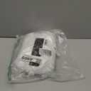 Wrap Around Dust Ruffle Bed Skirt - White - for Full Size Beds with 24 Inch Drop - Easy Fit Elastic Strap - Adjustable Pleated Bedskirt w/Brushed Fabric - Wrinkle Free - for Women, Men, Kids & Teens