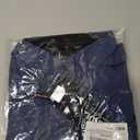 ETHANOL Men's Slim Fit Short Sleeve Shirt (Blue, XL)