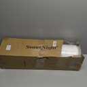 Sweetnight 4-Inch Tri-Fold Mattress, Single Foldable Mattress with Washable Cover, Medium-Firm Feel, Non-Slip Bottom, Ideal for RV Travel, Camping, Guest Room, Floor Use Single (U.S. Standard) (White)