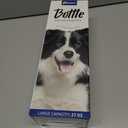 27 OZ Dog Water Bottle Portable Stainless Steel Convenient Pet Water Dispenser, Leak Proof Puppy Travel Water Bowl for Dog Outdoor Walking, Hiking, Perfect Size For All Dog Breeds, Whole Black (1-Pack)