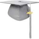 Newrara Graduation Unisex Matte Adult Graduation Cap with Tassel