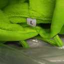 High Vis Safety Hoodie, Class 3 Reflective Hoodie for Construction, Pullover Hi Vis Sweatshirt with Black Bottom Yellow L