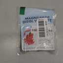 Magnesium Bisglycinate Gummies, with 500mg Magnesium Bisglycinate Chelate Sea Salt Raspberry Fruit Powder, Improve Sleep & Nervous, Relax Muscles, Strengthen Bones, Vegan, 60 Count