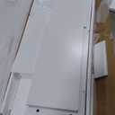 kepptory 47 Pantry Cabinet, Kitchen Pantry Storage Cabinet with Doors and Adjustable Shelves,Freestanding Buffet Cupboards Sideboard for Living Room and Dinning Room (White)