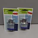 TopFlight Heavy Duty Padlock With Keys, Pack of 2