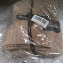 EVERGRACEHOME Chunky Chenille Knit Throw Blanket, Hearth Taupe, 50" x 60"