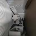 Under Desk Cable Management Tray No Drill, 13.38'' Metal Tray with Clamp for Wire Management, Litwaro Cord Organizer Home Office Damage to Standing Desk, White