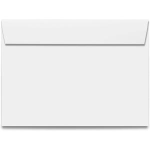 9x12 White Envelopes - 20 Pack - 9" x 12" Booklet Envelopes - Made from 28lb White Wove Paper - Features Gummed Booklet Flap - For Flat mailing Catalogs, Magazines, Documents
