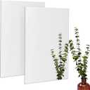 Bright Creations 2 Pack Acrylic Mirror Sheets for Wall Decor, 3mm 17x11 Shatter Resistant Frameless Tiles for Mounted Mirror, Bedroom, Home Gym, Bathroom, Kitchen Decor, & Door