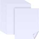 Glenmal 100 Sheets of Poster Board Paper, 22 x 28 Inches, White, 157g Gauge, Art White Paper, Can Be Applied for Posters, Signs and Printing