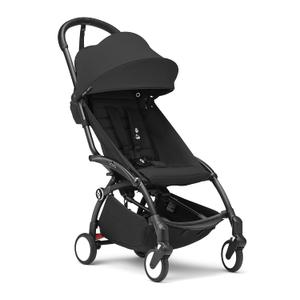 Stokke YOYO3 Travel Stroller from 6 Months, Easy Fold, Black/Black
Includes Frame, Seat Cushion, & Canopy, Light & Compact, Carry-on Compatible, Storage in Zip Back Pocket & Under Seat Basket