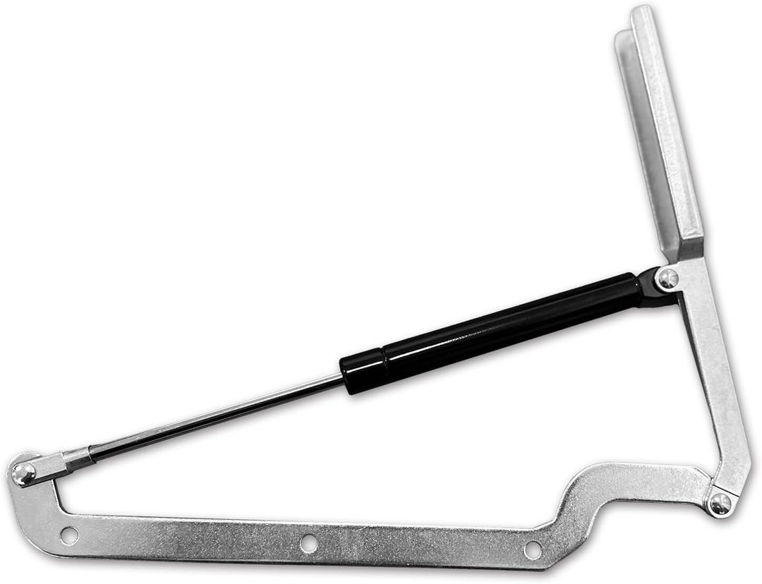 Deck Box Hinge Replacement for Devoko 120/230 Gallon, Silvery, Metal, Polished, Lid Mount