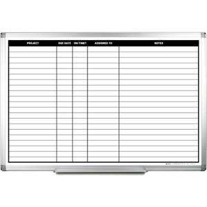 Creative Safety Supply Project Planning Whiteboard (48in x 36in)